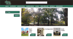 Desktop Screenshot of ekopark.hu