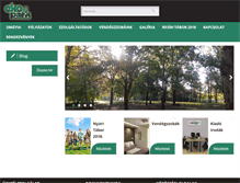 Tablet Screenshot of ekopark.hu